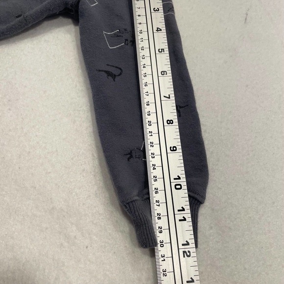 Sovereign Code Baby Boy Dinosaur Print Sweatshirt 24 Months Infant Gray Pullover - Picture 7 of 7